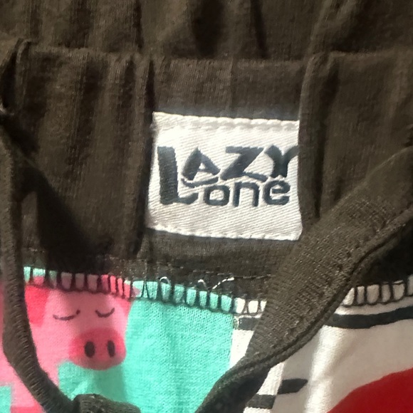 Lazy One Barnyard Pajama Bottoms - Aqua - Picture 4 of 6